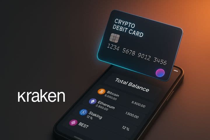 Kraken Launches Crypto Debit Card in EU & UK as Best Wallet Eyes Its Own ‘Best Card’