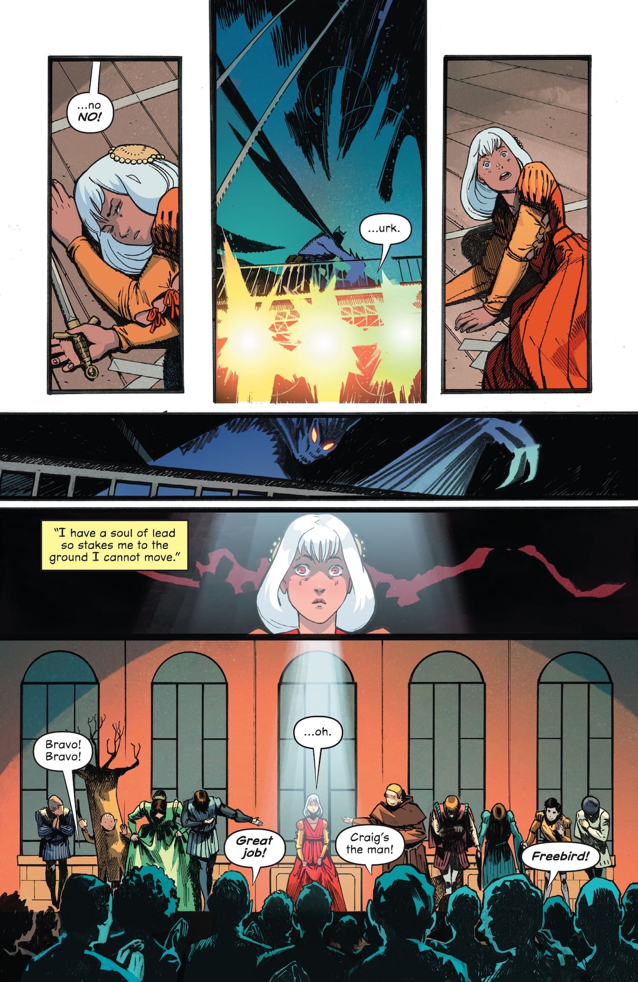 Gotham Academy: First Year #3 Preview: Batman Crashes Drama Club