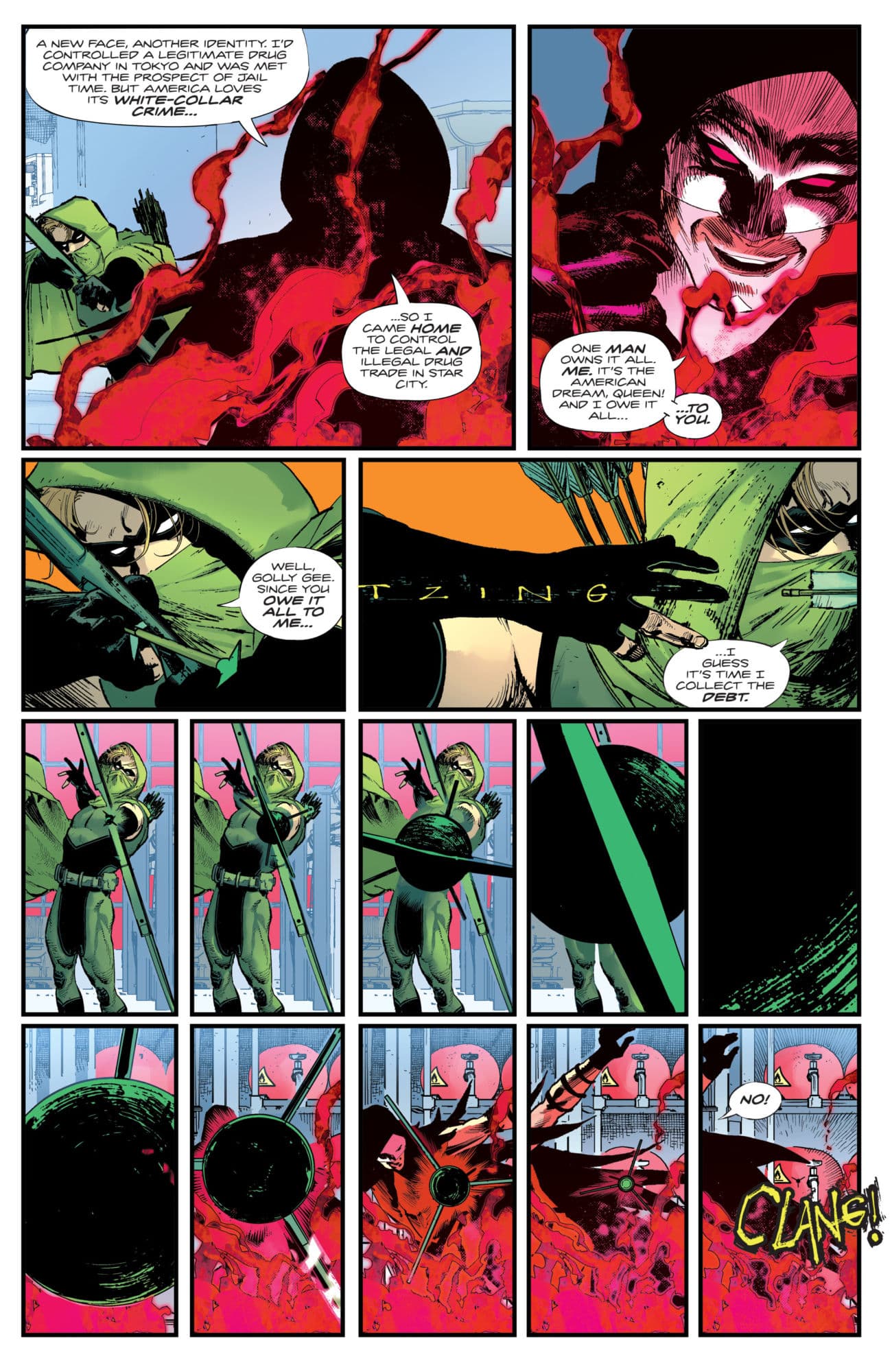 Green Arrow #30 Preview: Rooftop Rumble for Star City