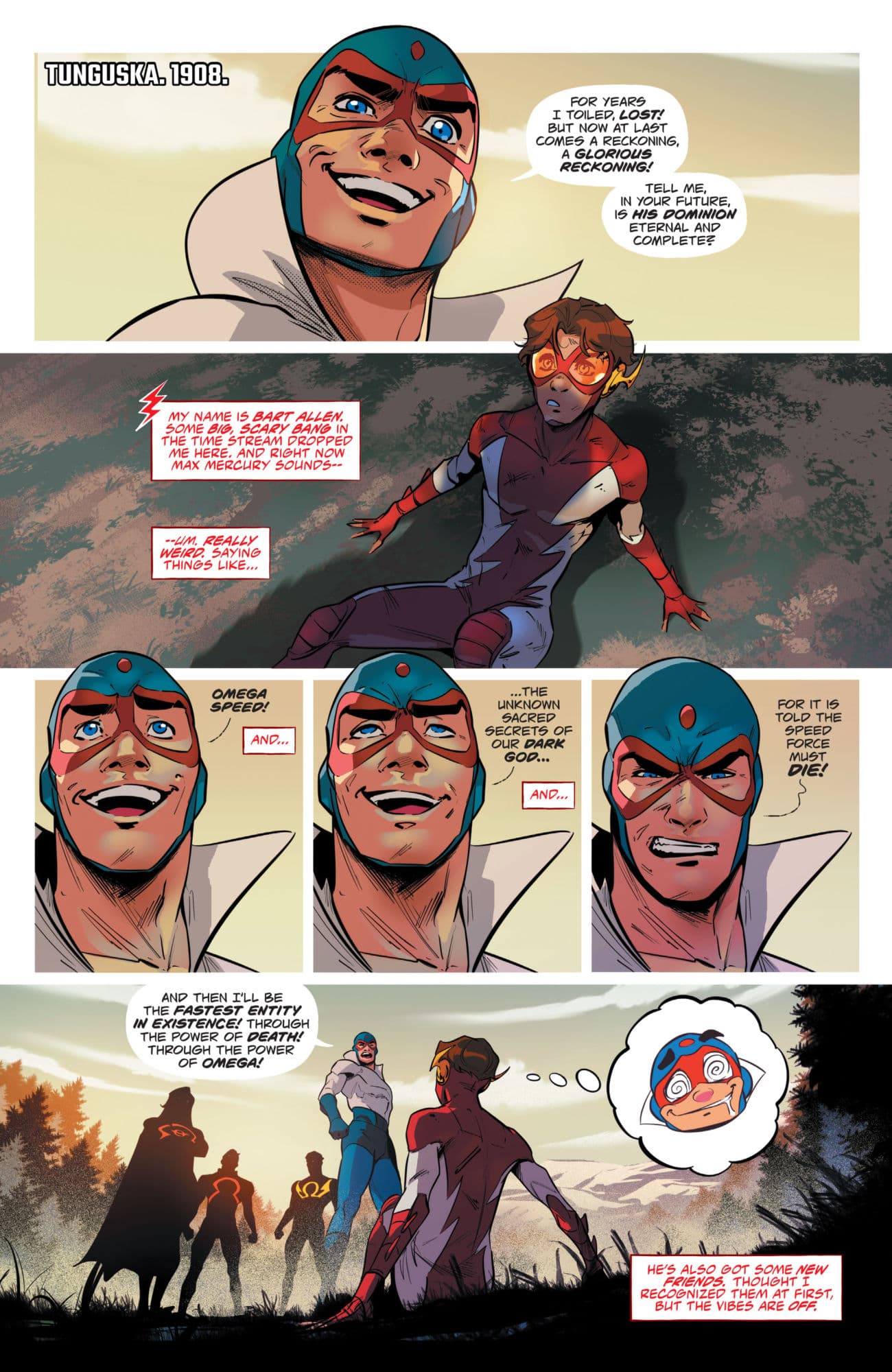 Flash #27 Preview: Reunion on the Run, Time Travel Edition