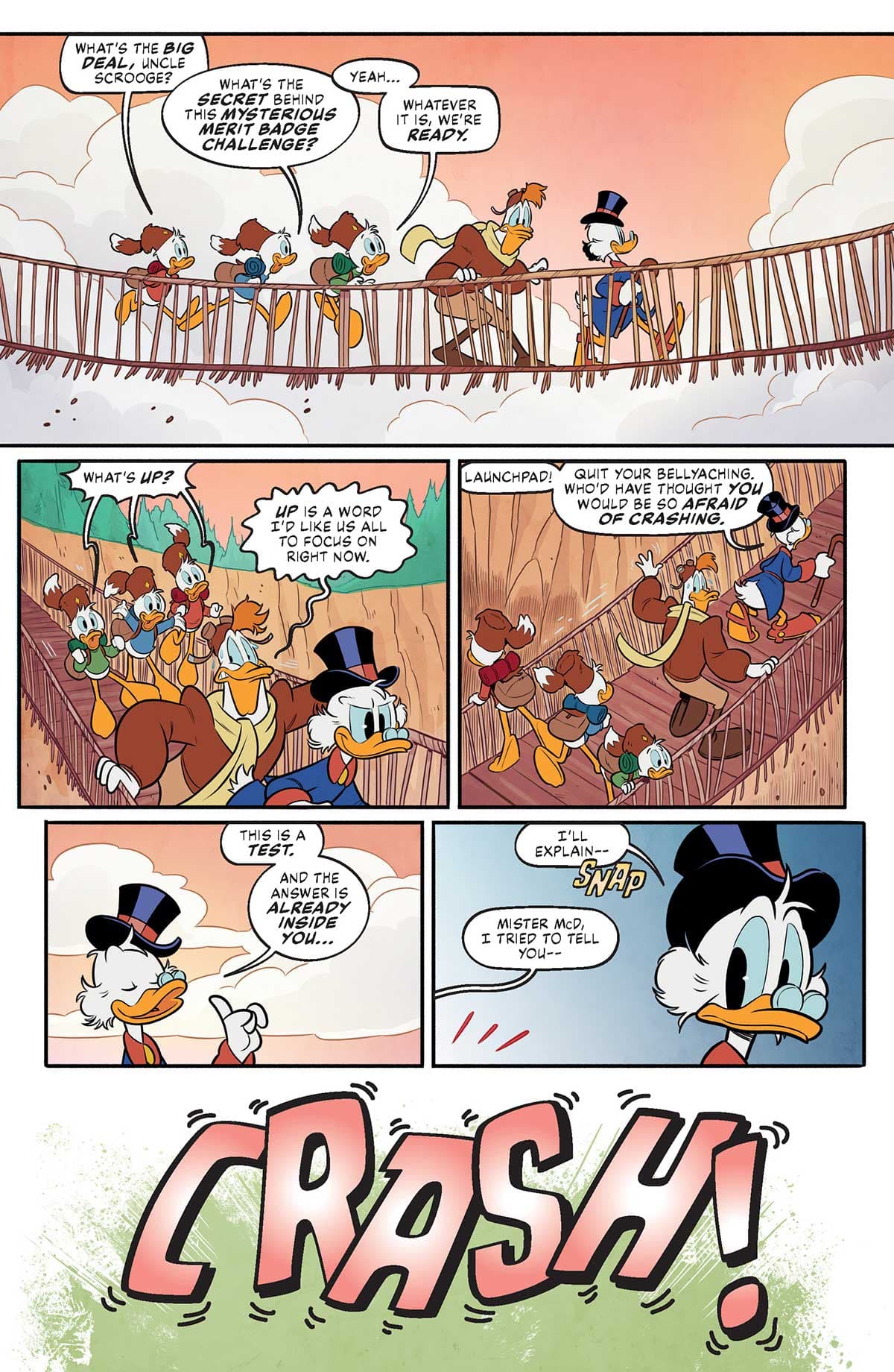 Ducktales #9 Preview: Webby's Wilderness Woes