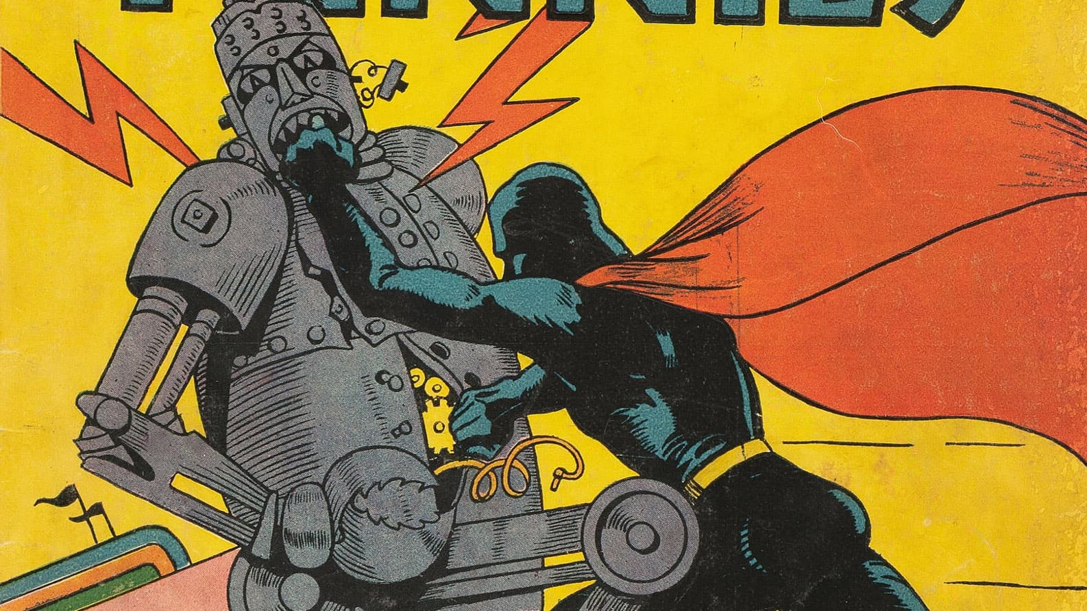 Robot Dreams and Terrors, Amazing Mystery Funnies V2 #11, at Auction