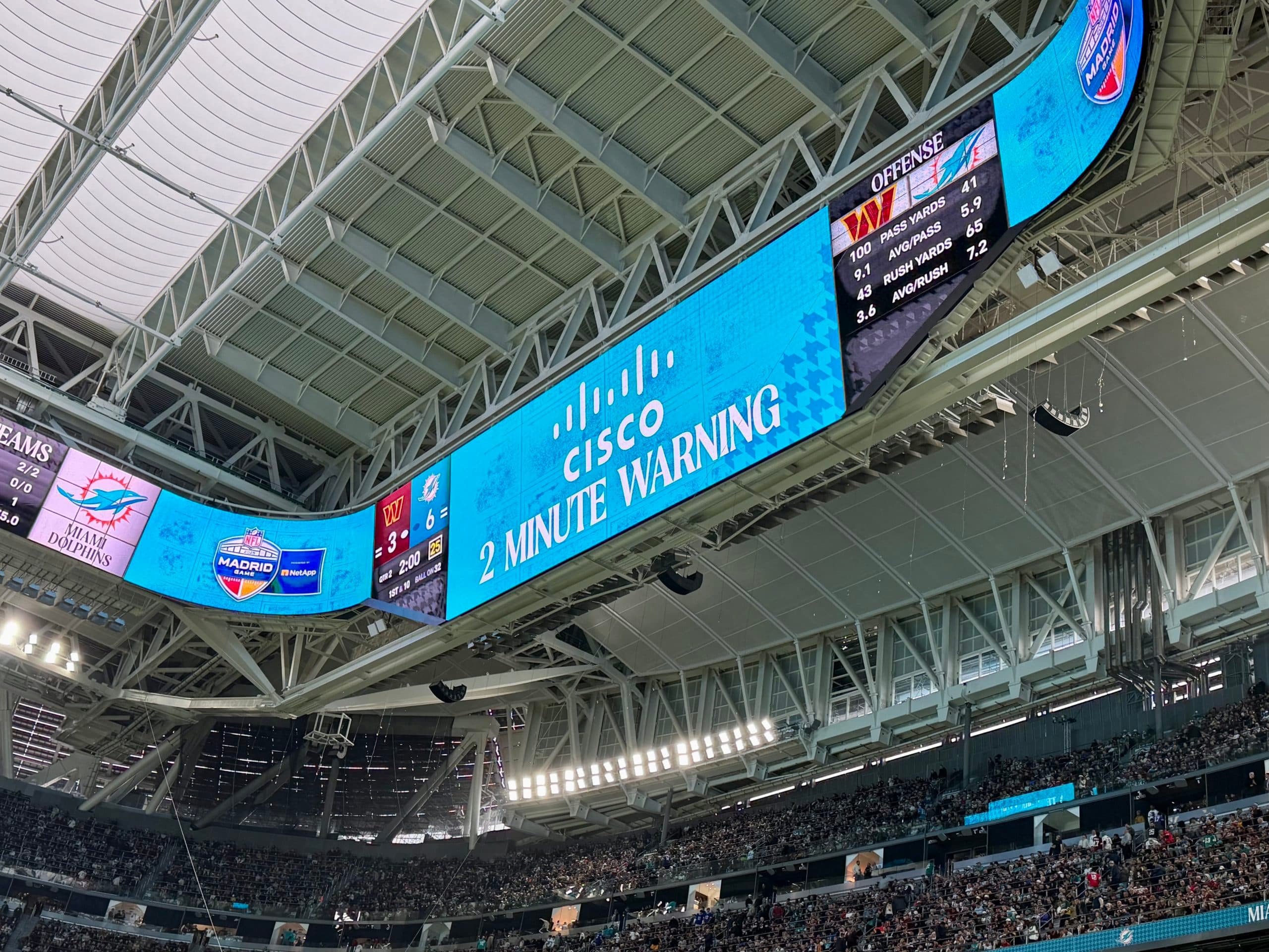 Better Together – How Cisco, the NFL and Real Madrid Brought the First-Ever NFL Game to Spain