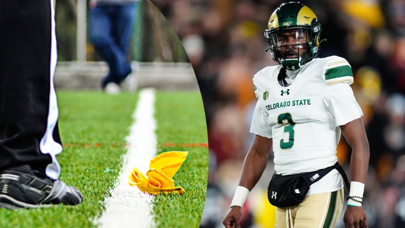 Questionable Taunting Flag Spoils Fun Touchdown Leading To Colorado State Spitting Controversy