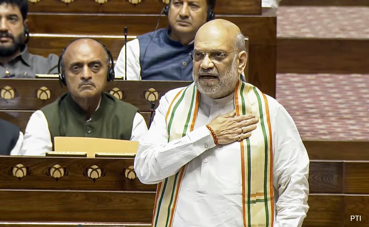 "'Zero Tolerance' Policy": Amit Shah On Tackling Terrorism In J&K