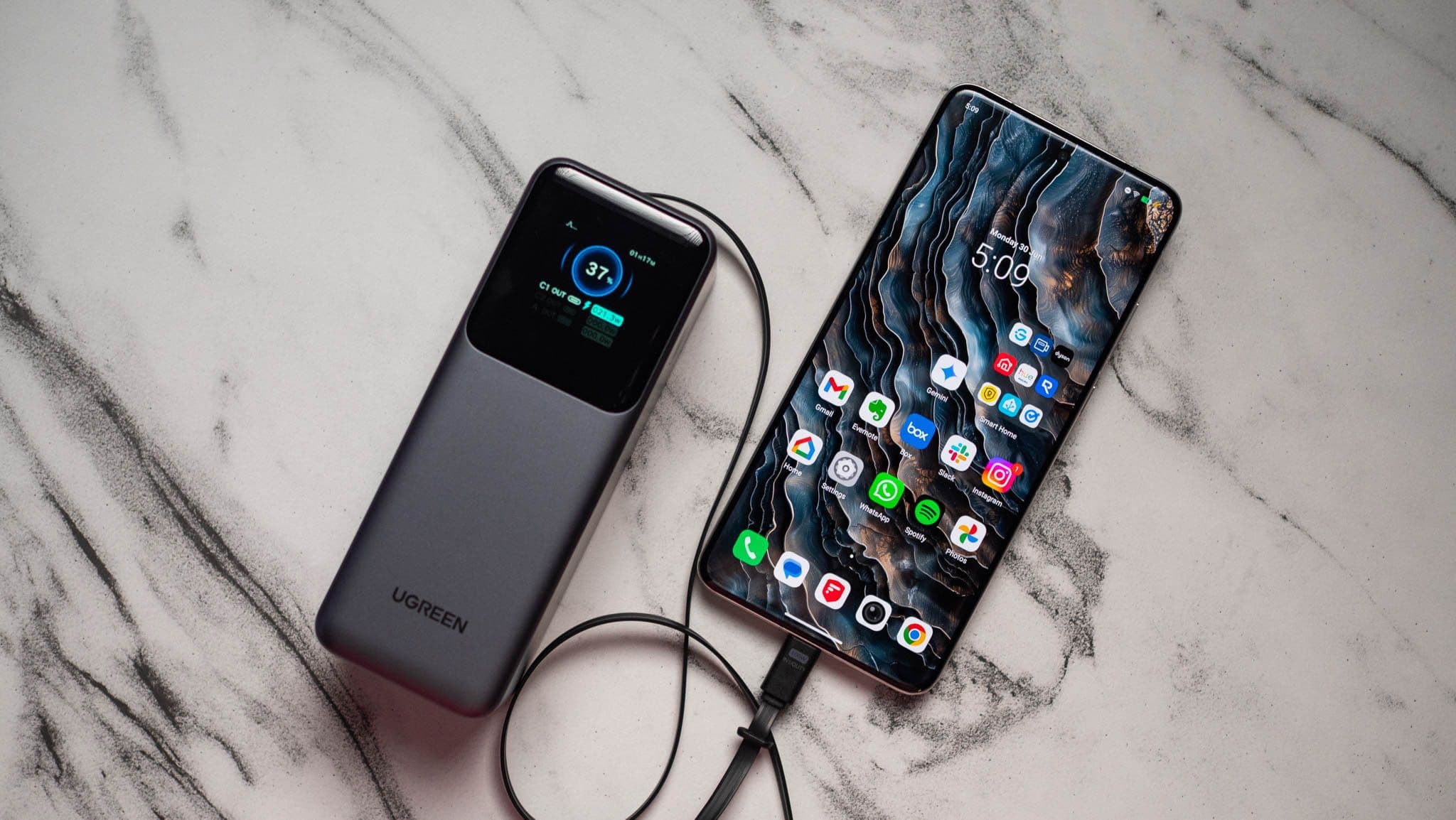 Need a new power bank? I travel everywhere with this 20,000mAh power bank with a built-in retractable cable, and it just got an unbelievable Black Friday discount