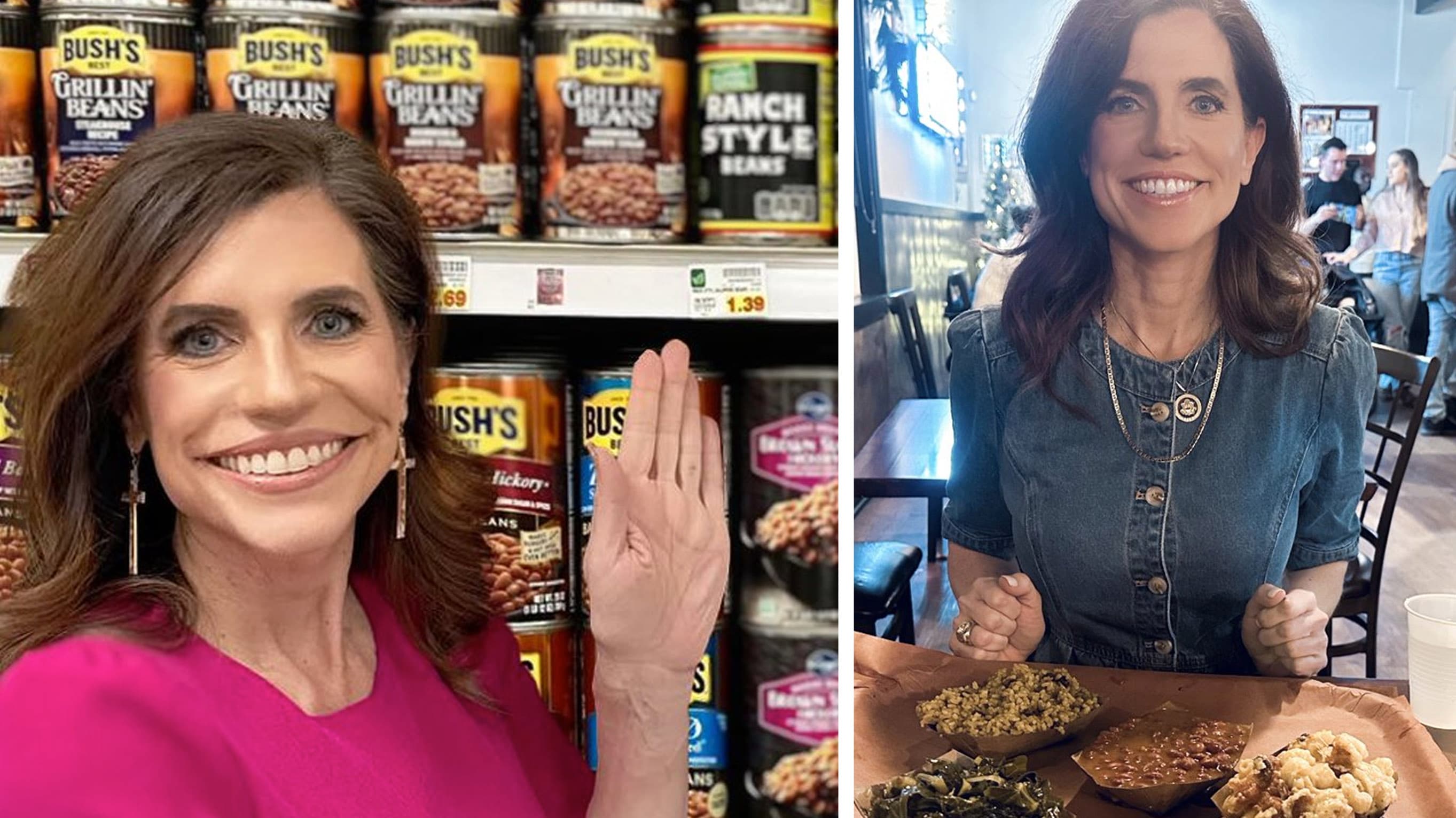 Nancy Mace and Beans