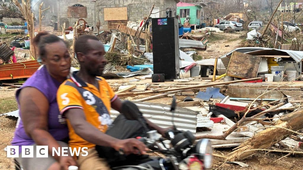 'We have no idea what lies ahead': Aid struggles to reach Jamaican towns devastated by hurricane