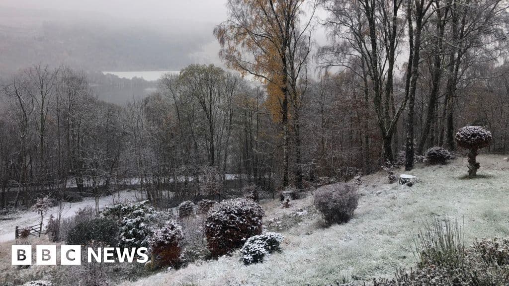 Snow and ice warnings come into force across Scotland