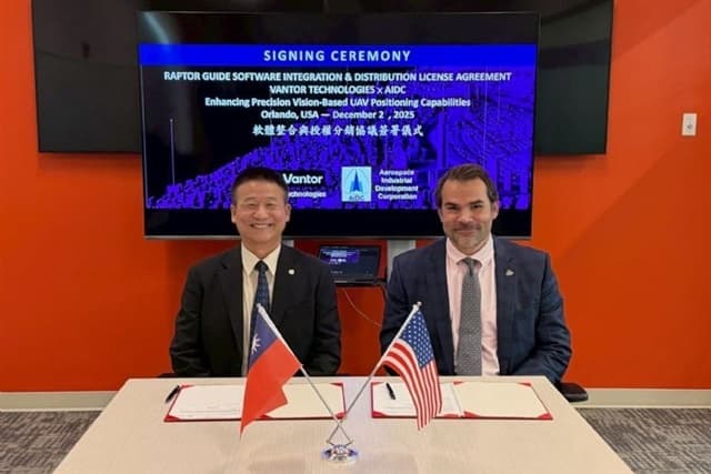 Taiwan's AIDC licenses US navigation software for GPS-denied drone operations