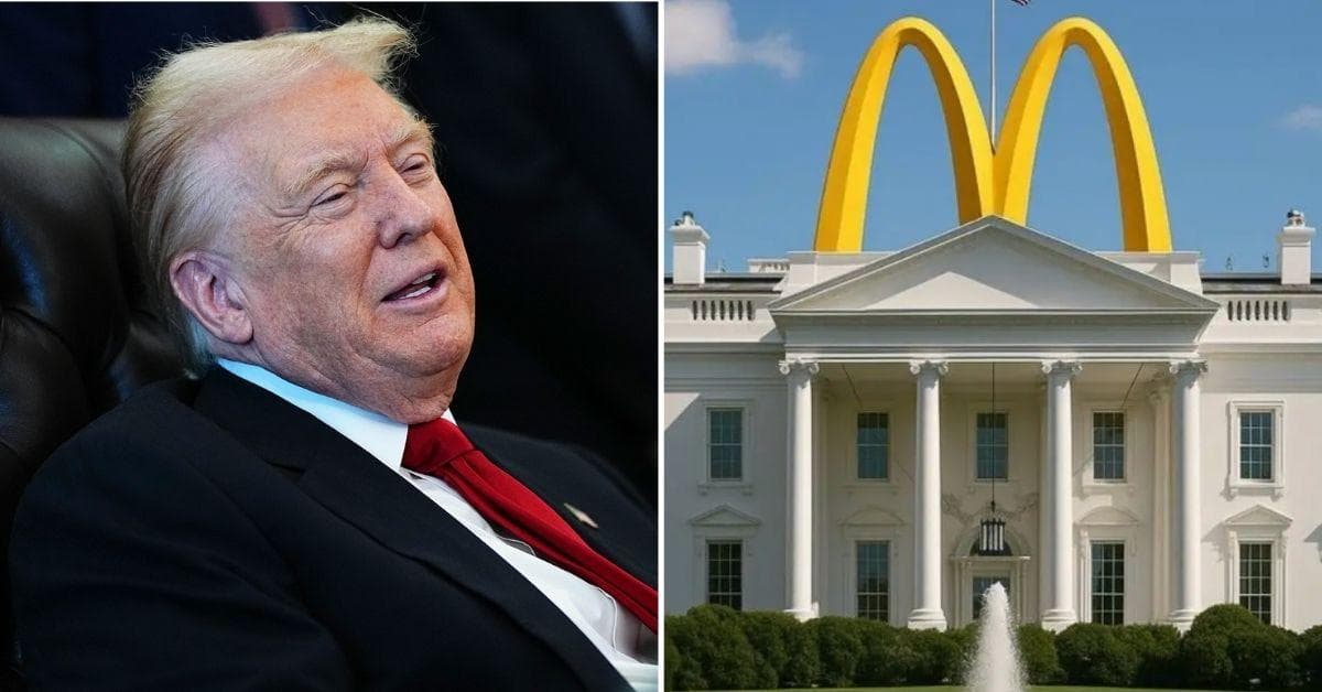 'Deranged' Trump Goes Off on 'Filet-O-Fish' Rant during Prez's Baffling Economic Speech... as 'Dementia' Concerns Grow
