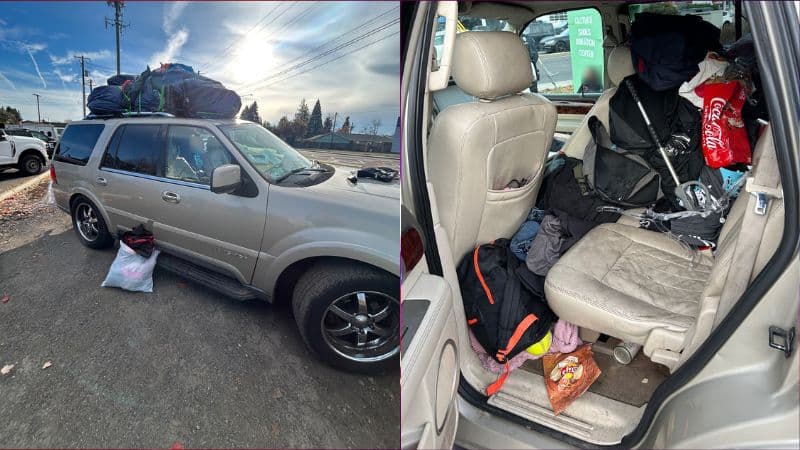 5 ‘neglected’ kids, 3 dogs found living in car filled with drugs, 3 arrested