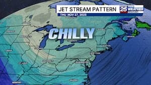 How will weather this Thanksgiving compare to years past?