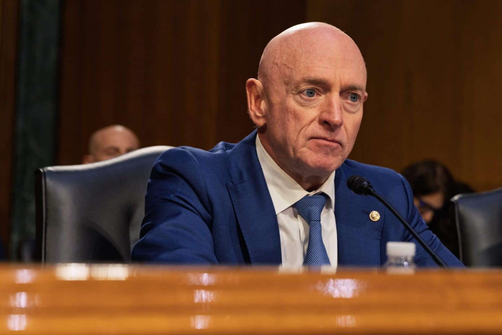 Mark Kelly fires back at Trump over military orders dispute