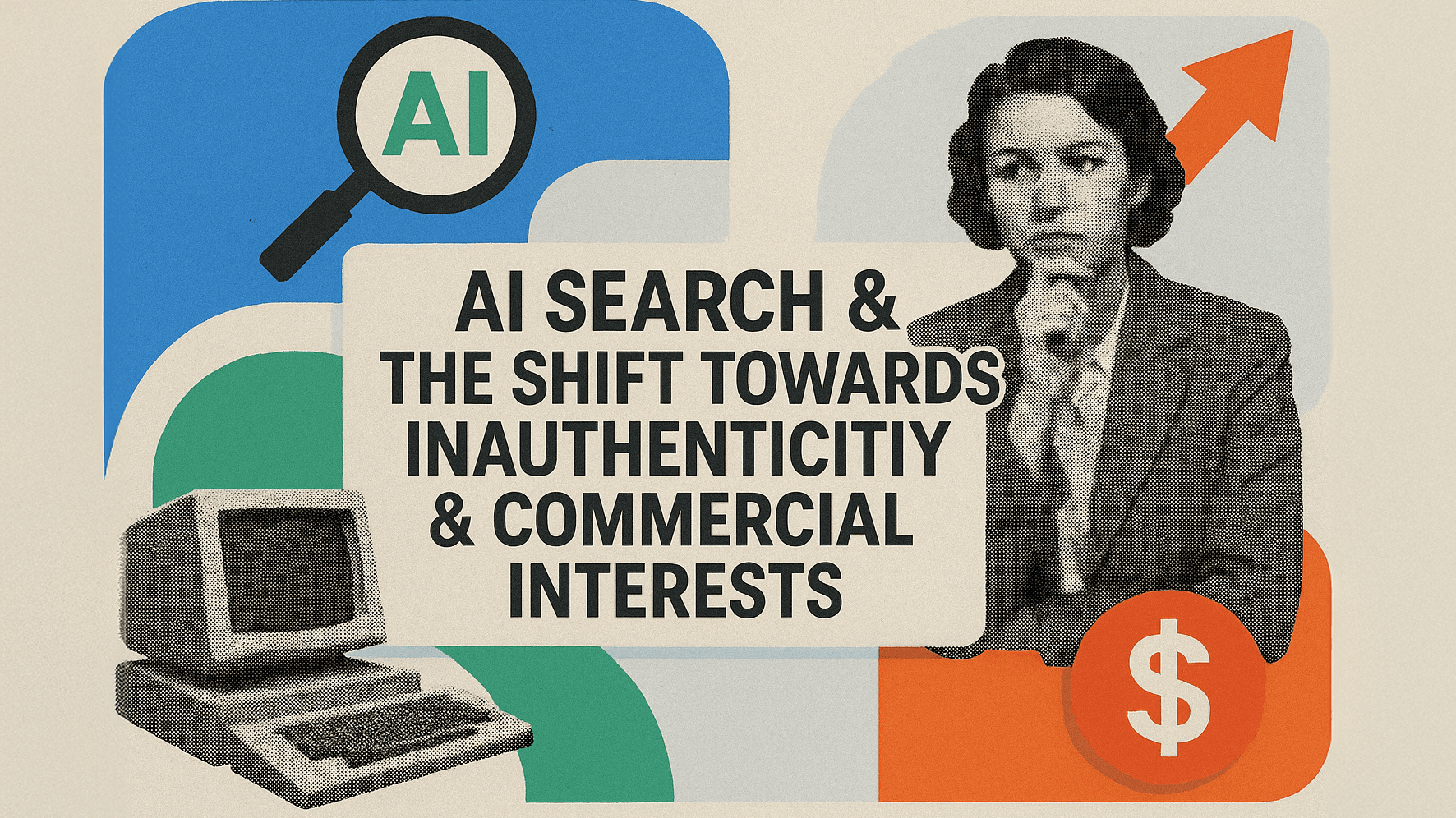 AI search & the shift towards inauthenticity & commercial interests