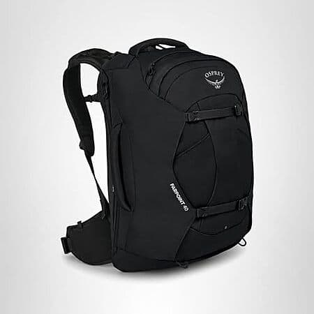 Lightning Deal: $92.50: Osprey Farpoint 40L Men's Travel Backpack, Black at Amazon