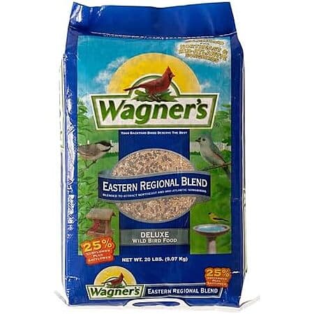 [S&S, AC] $13.74: 20-Pound Wagner's Eastern Regional Wild Bird Food (62004) at Amazon