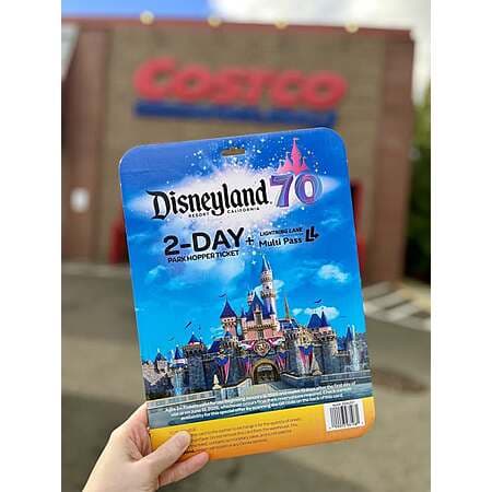 Costco Members 2-Day Disneyland Park Hopper Tickets With Lightning Lane Multi Pass $390 Valid Beginning January 8, 2026 (3 replies)