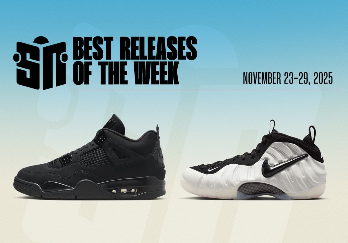 Jordan 4 “Black Cat,” Pearl Foamposites, And This Week’s Best Releases