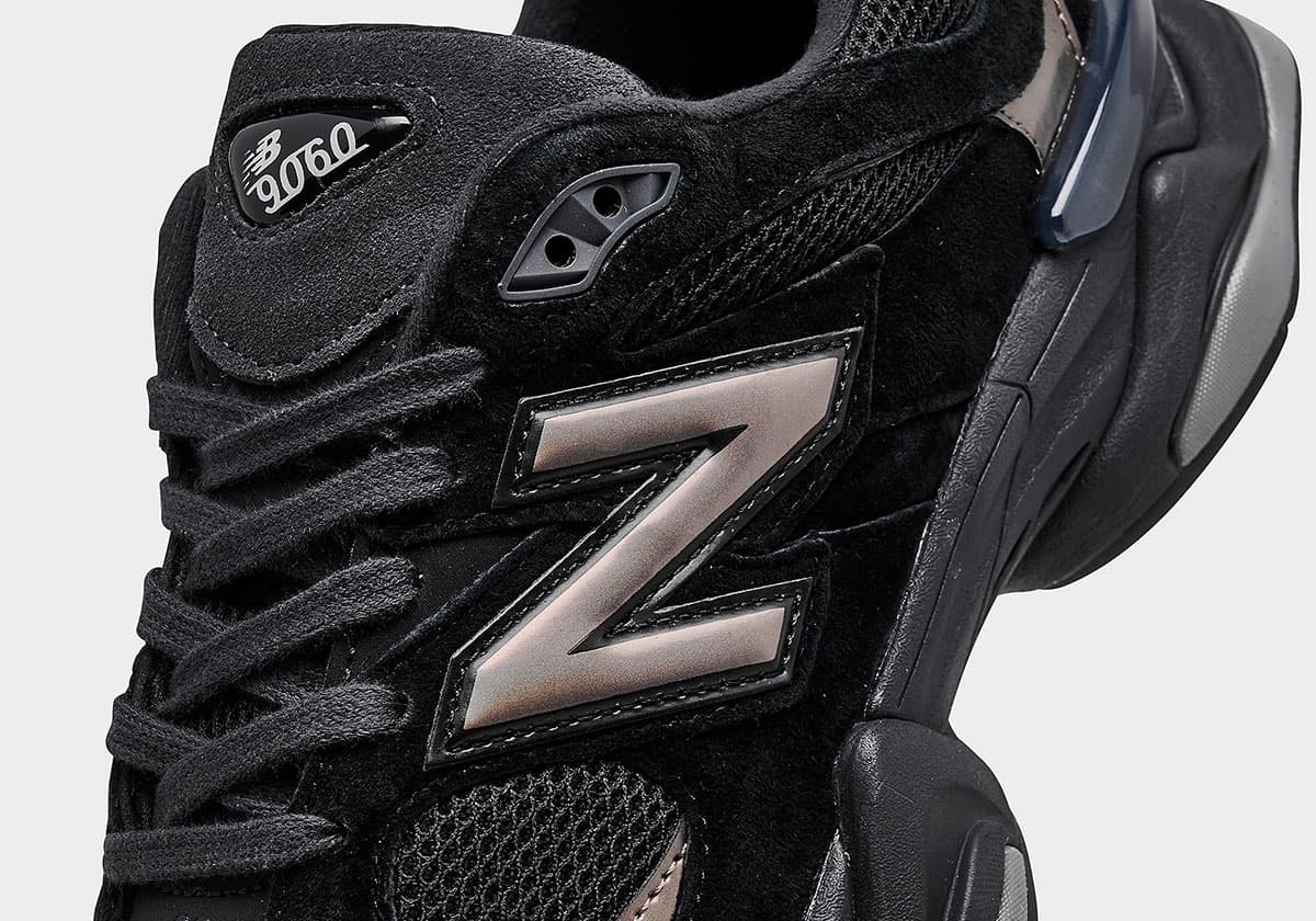 Copper Accents Touch Up A Black New Balance 9060
