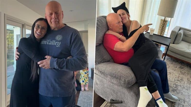 ‘We Love You’: Demi Moore Celebrates Ex-Husband Bruce Willis’ 70th Birthday With Family, Shares Adorable Photos From Intimate Bash