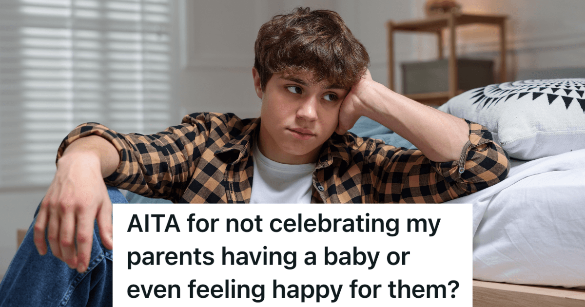Teenage Boy’s Parents Are Having Another Baby After Years Of Trying, And He’s Not At All Excited About It