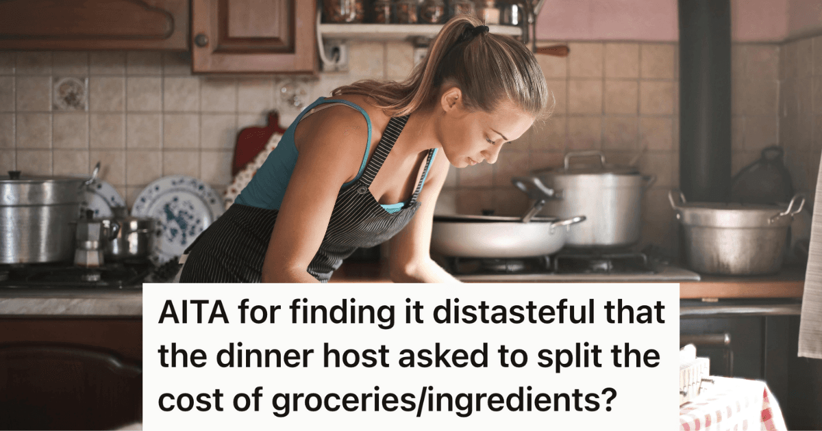 Woman Was Invited Over For A Cozy Dinner, But She Was Caught Off Guard When Her Friend Cornered Her Into Splitting The Cost Of All The Food