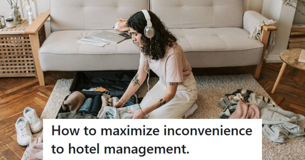 Traveler Arrives At A NYC Hotel After 18 Hours Of Flights And Finds Her Room Filled With Paint Fumes, So She Camps Out In The Lobby Until They Fix It