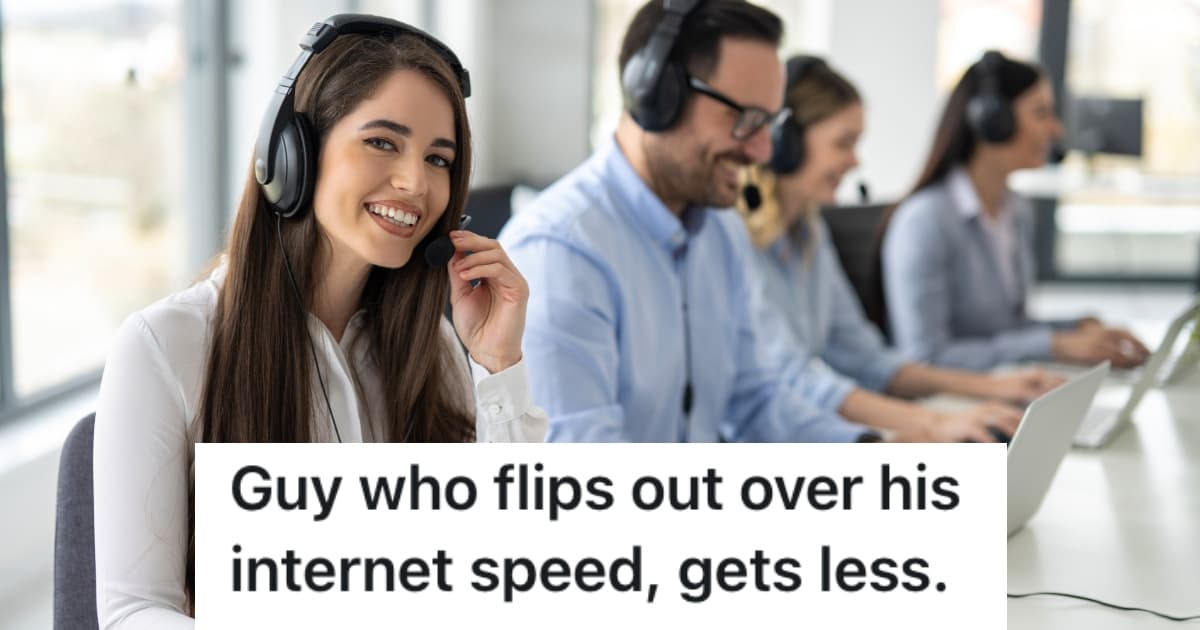 A Worker Was Threatened With A Lawsuit Over A Customer’s Internet Speed, So They Maliciously Complied And Made His Internet Move Even Slower