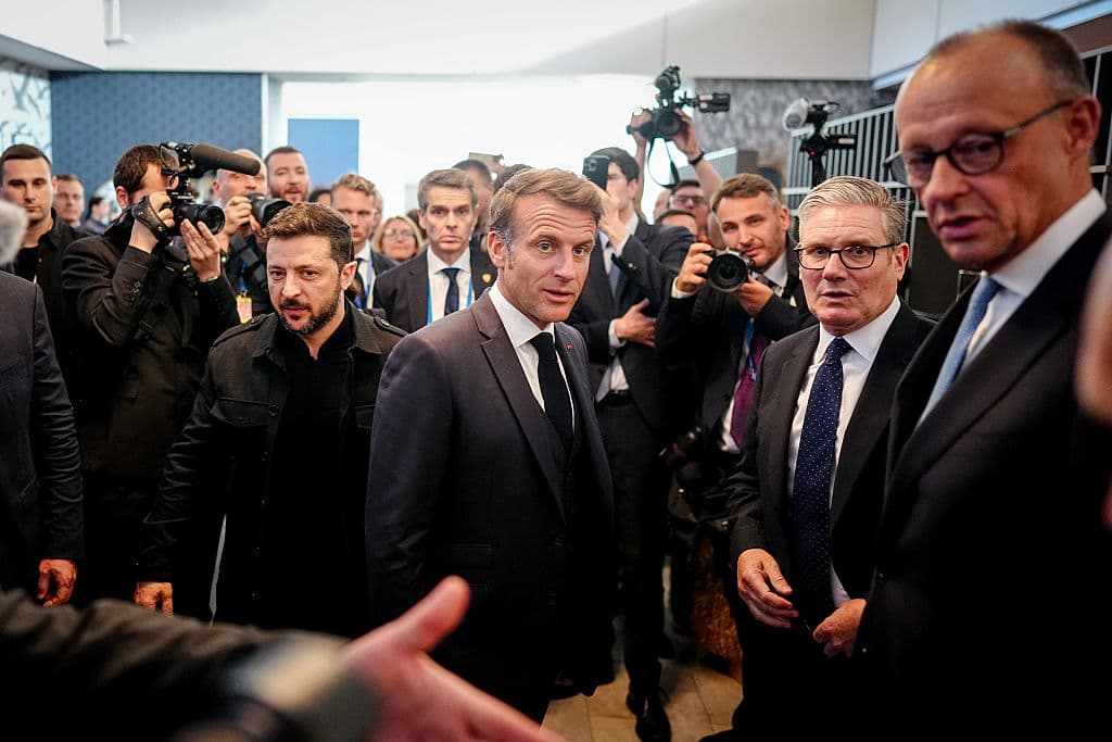 Macron says will meet Ukraine, UK and German leaders on Monday