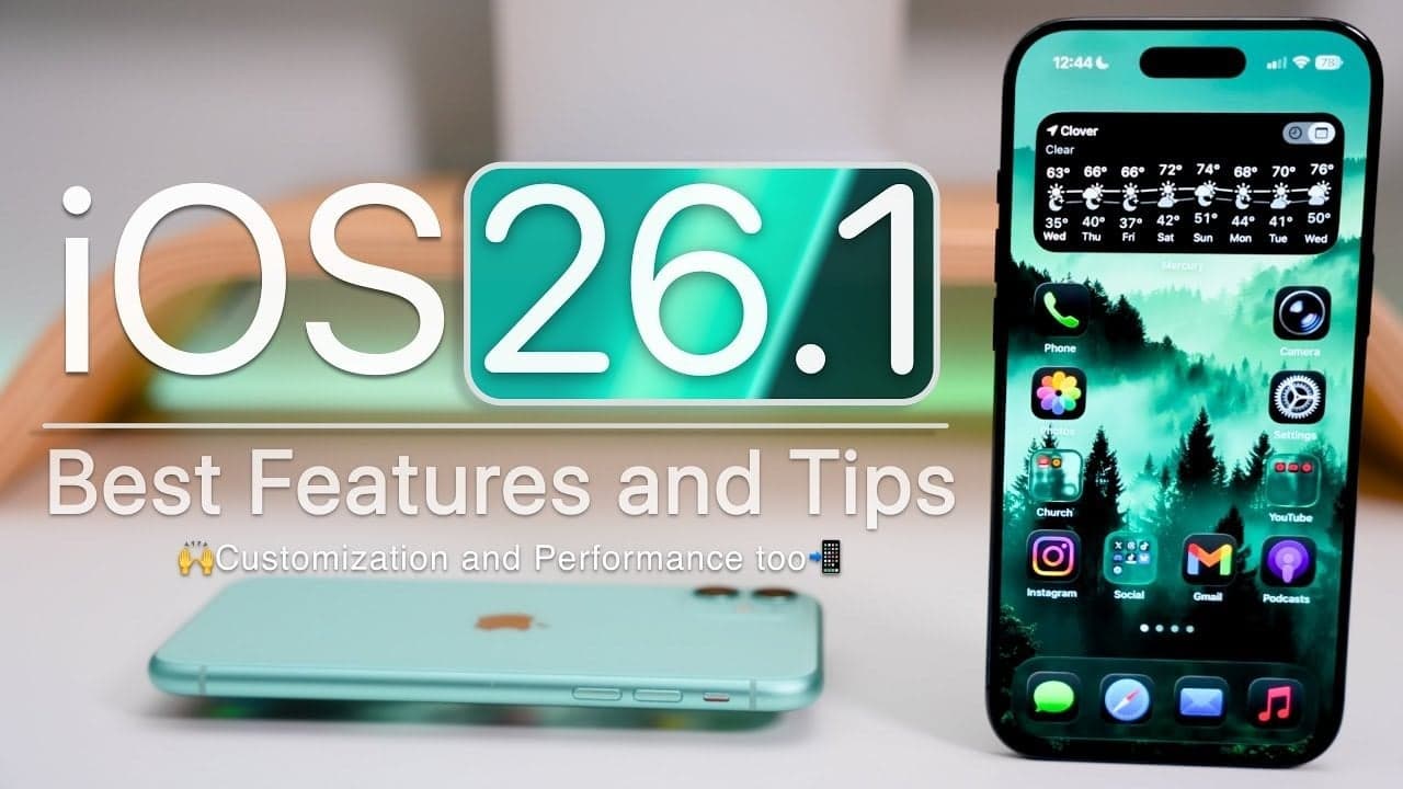 iOS 26.1: Hidden Features Apple Didn’t Mention