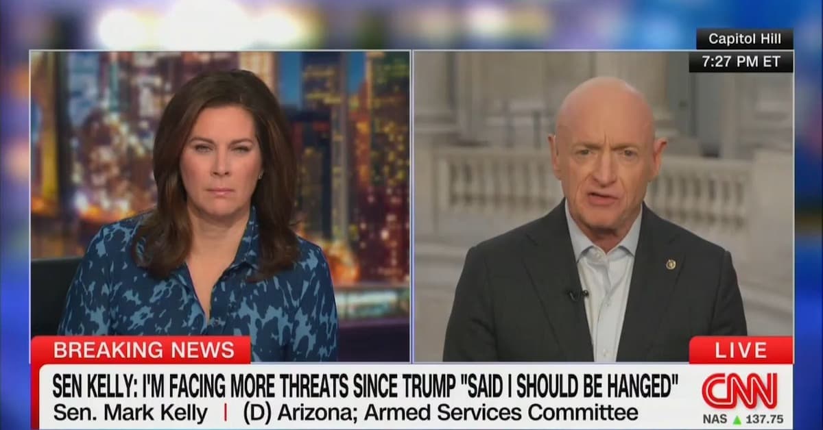 Mark Kelly Reveals ‘Graphic’ and ‘Violent’ Threats He’s Received Since Trump Lashed Out at Him