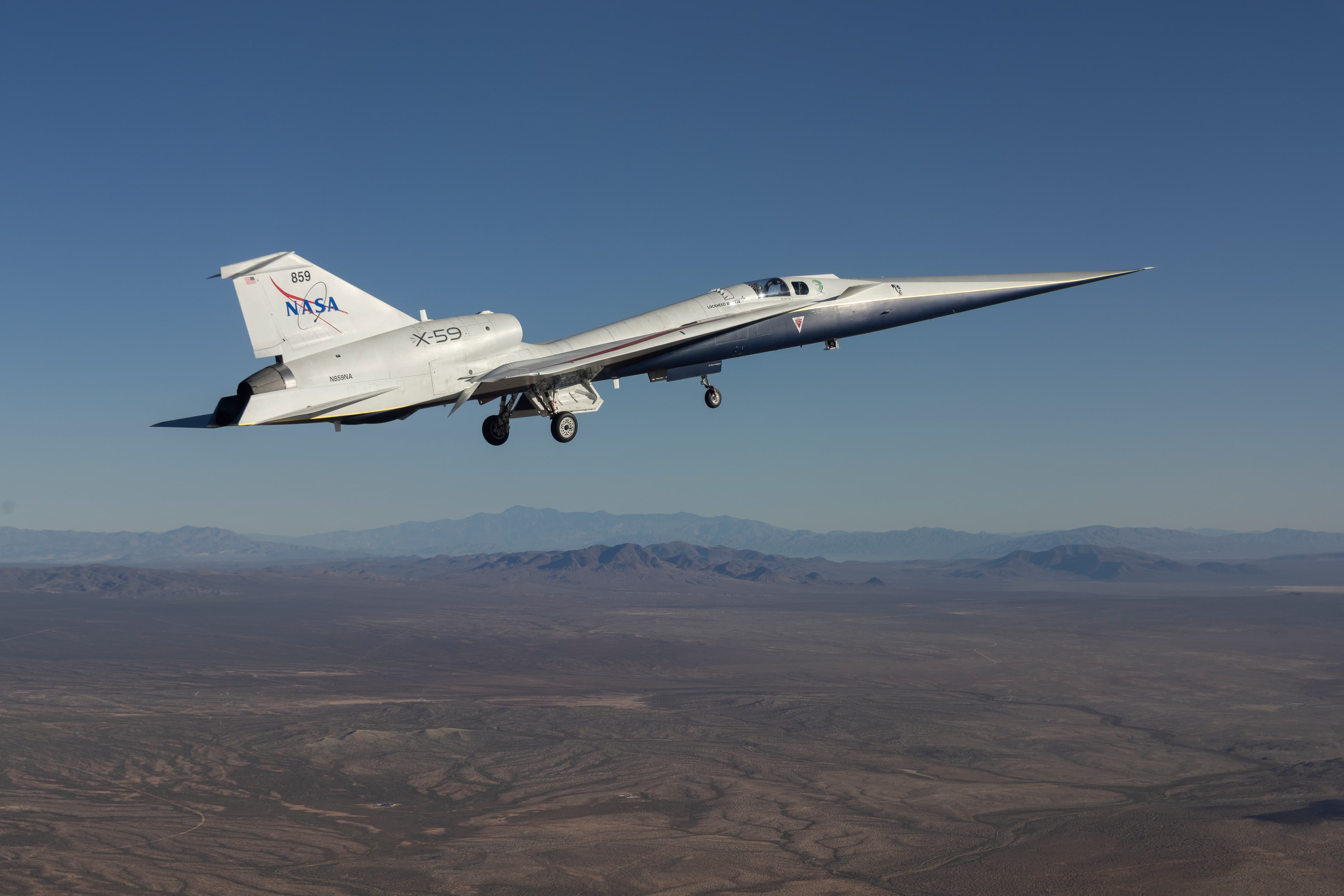 NASA’s Quesst Mission Marks X-59’s Historic First Flight
