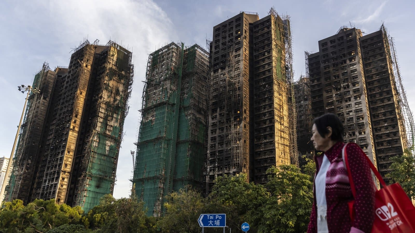 Firefighting operations end at Hong Kong blaze site