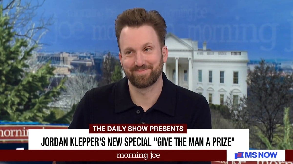 ‘The Daily Show’ Host Jordan Klepper Tells ‘Morning Joe’ He’s Not Seeing Trump Earn His ‘President of Peace’ Title | Video