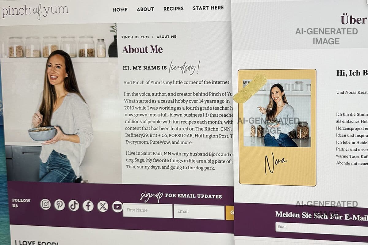 In interviews, 22 indie food creators say Google's AI Overviews and AI food pics on Pinterest and Facebook have decimated traffic and yielded unusable recipes (Bloomberg)