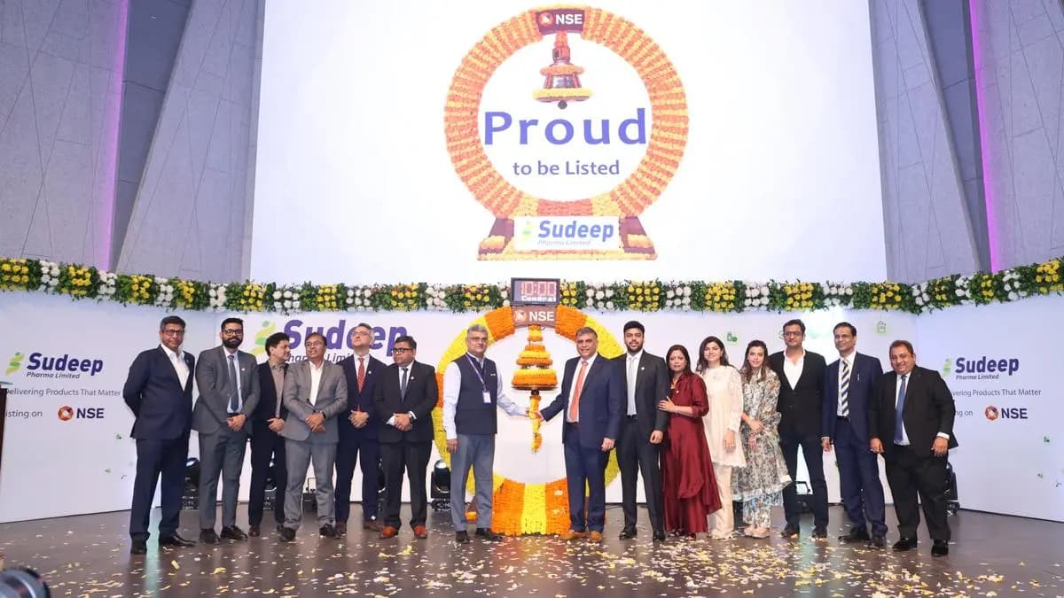 Sudeep Pharma shares zoom 31% above ₹593-IPO price after stellar listing