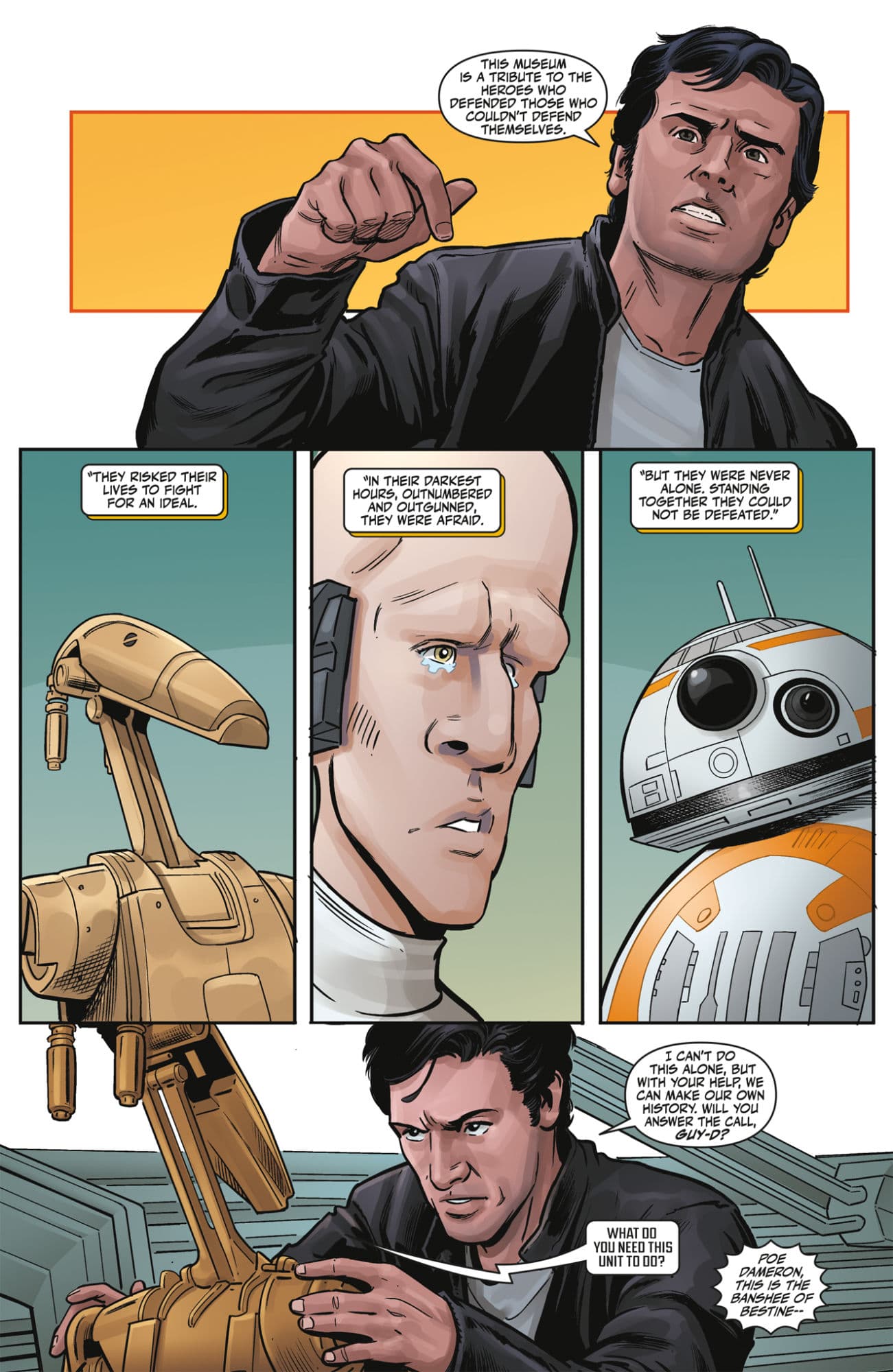 Star Wars: Hyperspace Stories: Codebreaker #4 Preview: Poe's Finale?