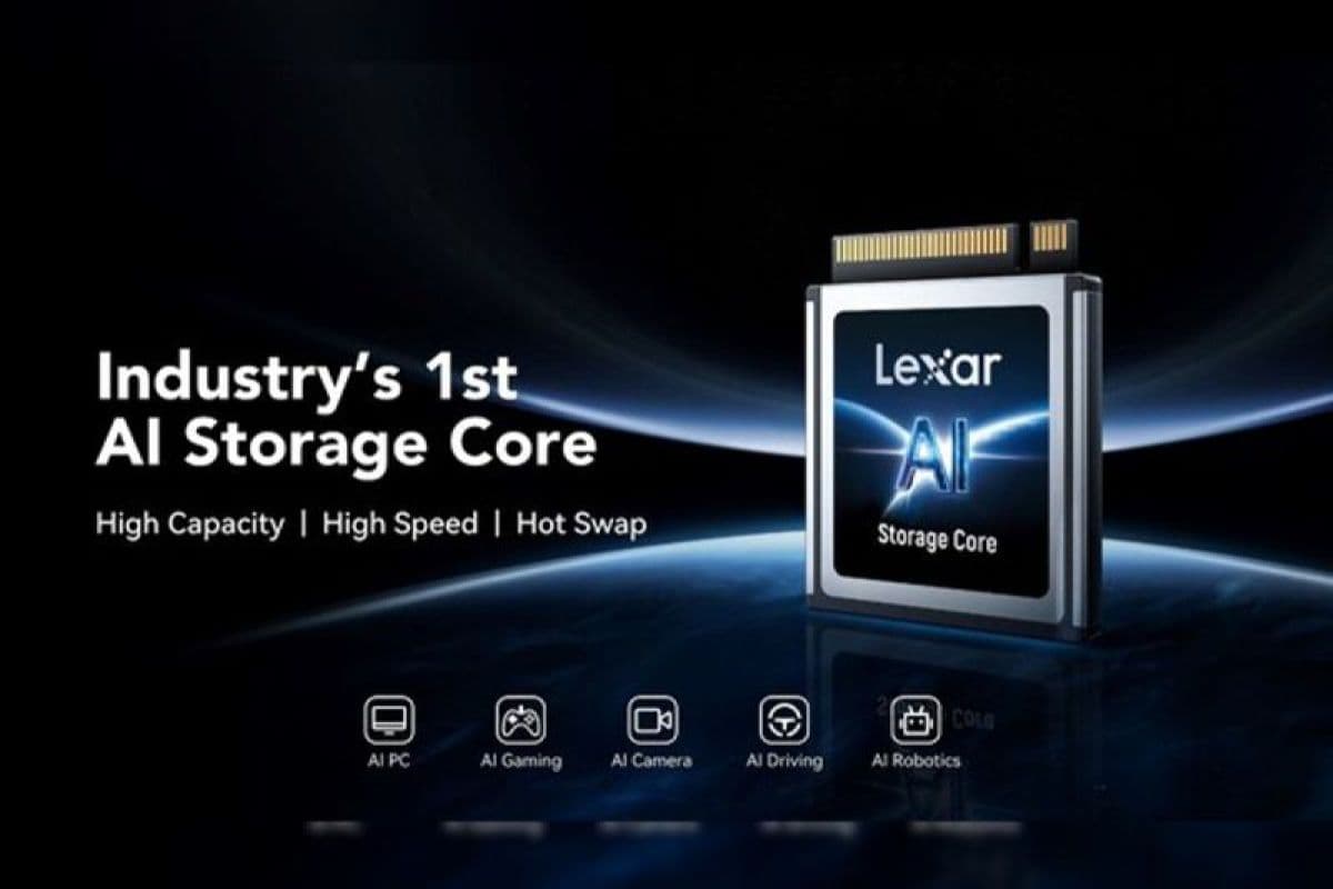 Lexar Unveils Industry's First AI Storage Core for Next‑Generation Edge AI Devices