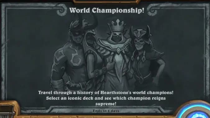 How to win the World Championship Hearthstone Tavern Brawl
