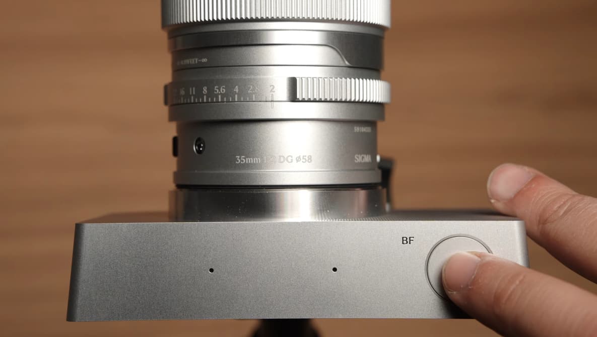 Sigma BF: A Camera That Removes Almost Everything
