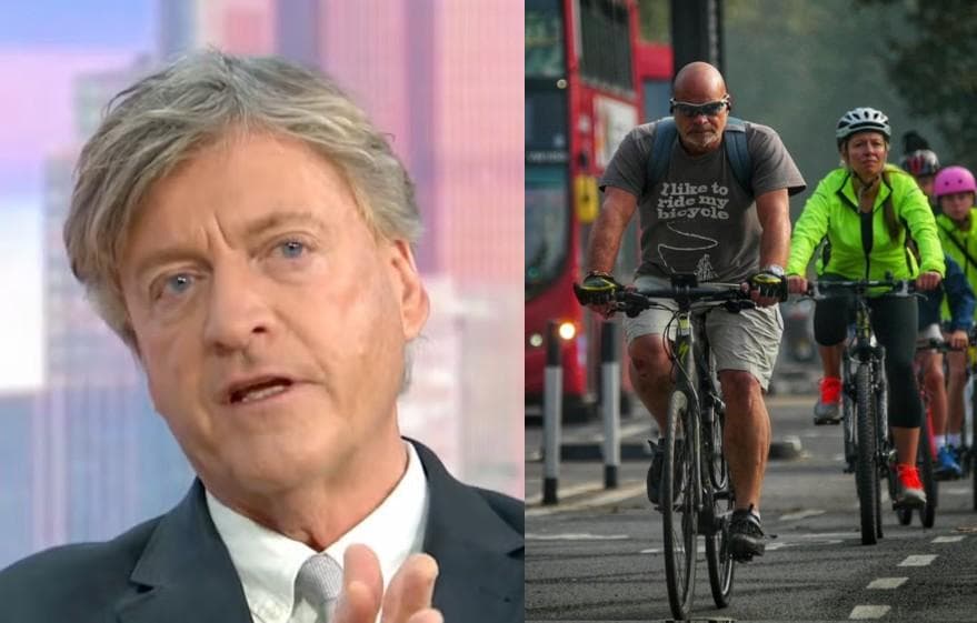 “It is just stupid not to wear a helmet”: Richard Madeley blasts “idiot” cyclists without helmets who think they’re “immortal” – and calls on spouses to “lay down the law” + more on the live blog