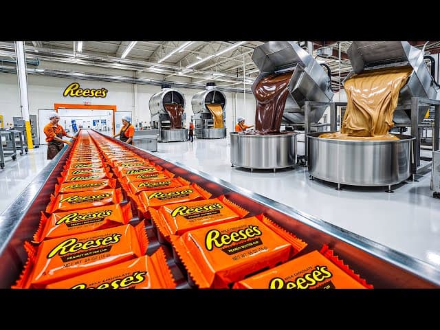 How Reese’s Peanut Butter Cups Are Made