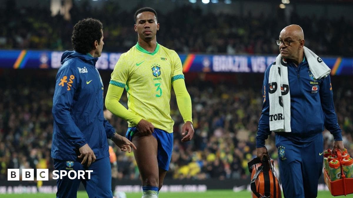 Injured Arsenal defender Gabriel to miss Brazil game