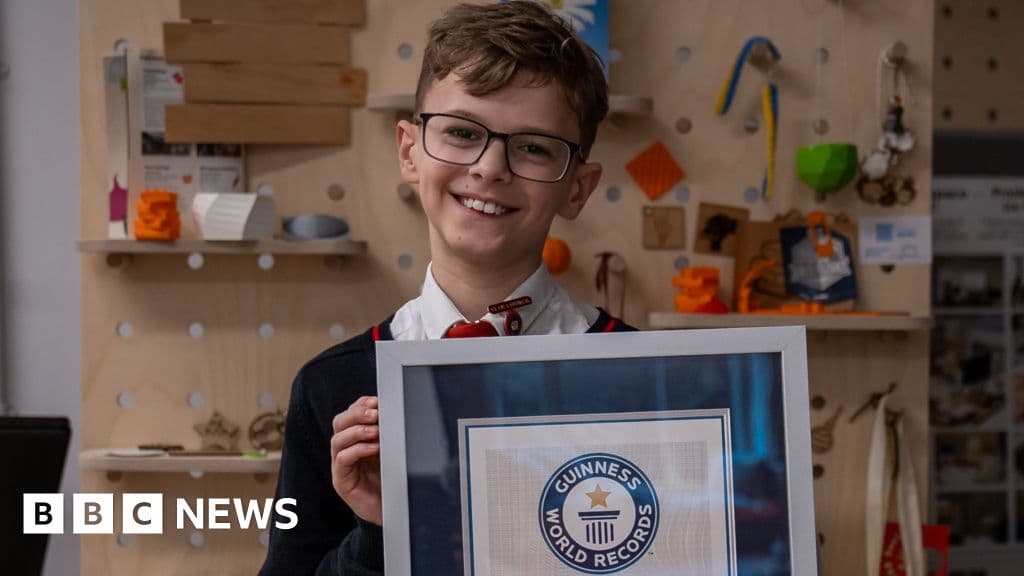 Boy, 11, becomes video game world record holder