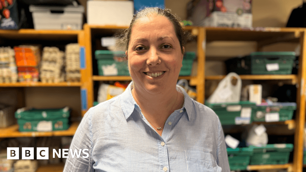 Food bank 'run off feet' as donations decline