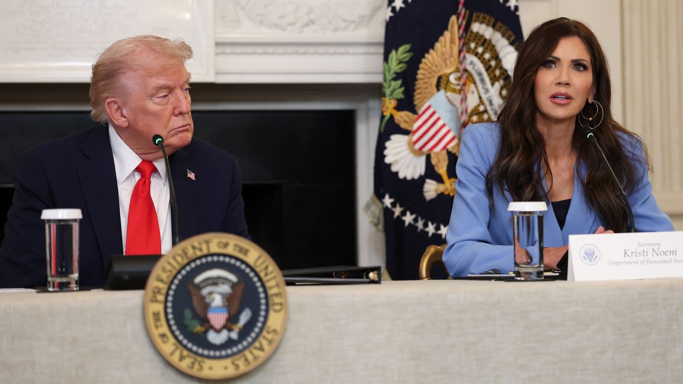 Noem reveals sweeping travel ban plan after meeting with Trump (Rebecca Falconer/Axios)