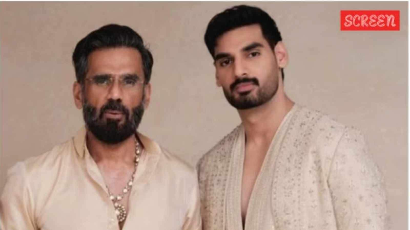 After Suniel Shetty’s angry rant, son Ahan answers if he was dropped from films over ‘10-person entourage’: ‘Not true’