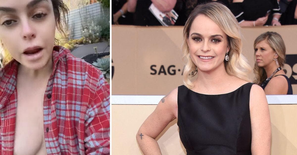 Taryn Manning, 46, Dances Around Topless as Troubled Actress Rants About Taxes and Not Trusting Trump in Alarming Video