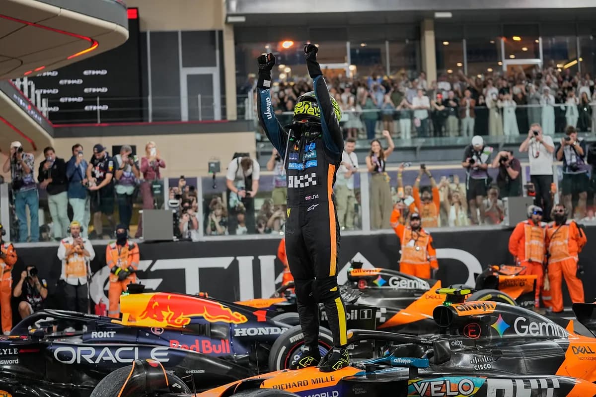 This is how the final classification of the 2025 F1 World Championship looks: Norris, champion with only two points advantage over Verstappen